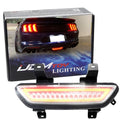 Clear Lens LED Rear Fog Light Kit with Red Tail Brake Lamp & White Backup Reverse Lamp O450777
