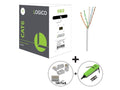 Cat6 UTP Plenum Cable 1000ft White J292