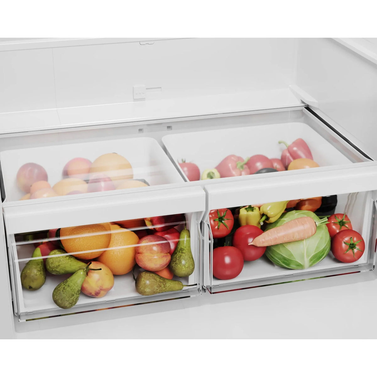18.7-Cu. Ft. Stainless Steel Bottom Mount Refrigerator W14754