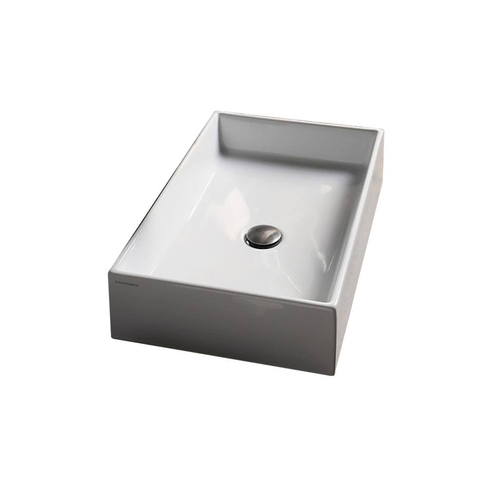 White Vessel Sink C47801
