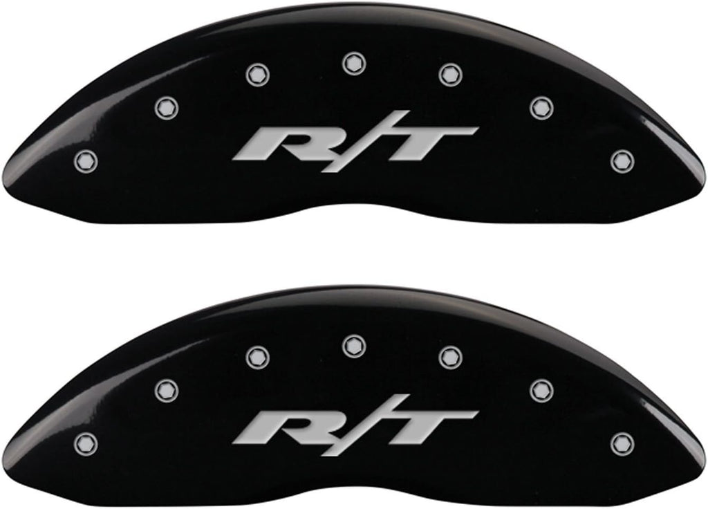 Red Powder Coat Finish Front and Rear Caliper Cover Set of 4 U441875