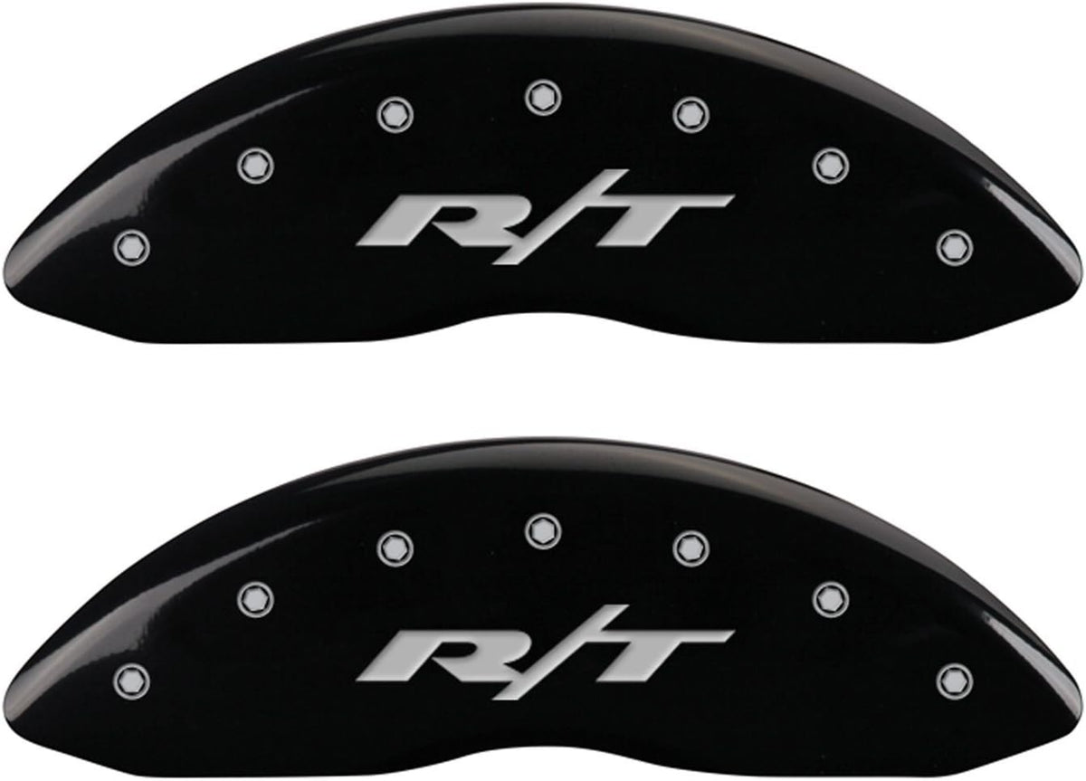 Red Powder Coat Finish Front and Rear Caliper Cover Set of 4 U441875