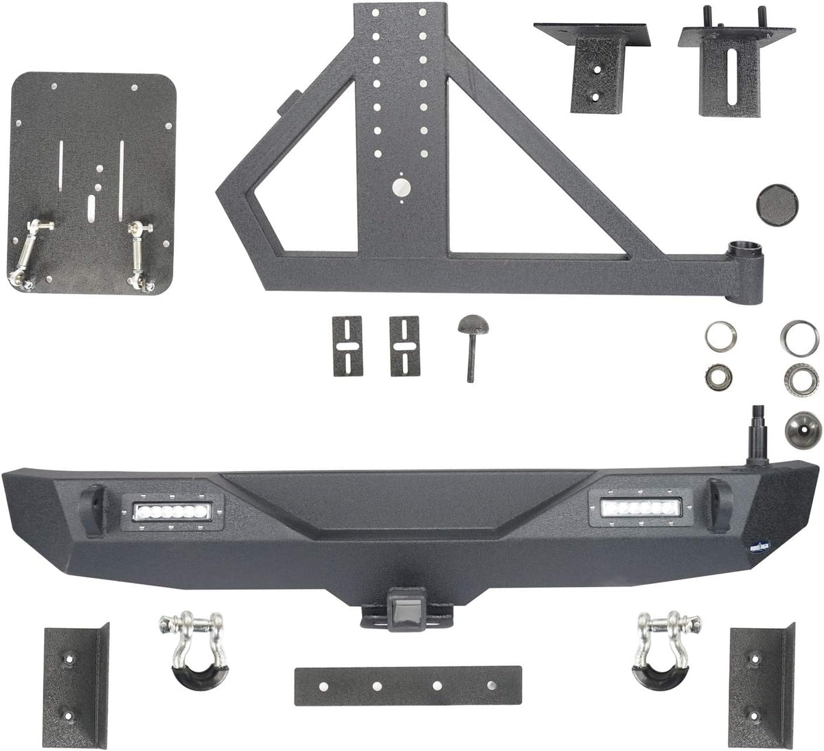 Rear Bumper with Tire Carrier & LED Lights U817101