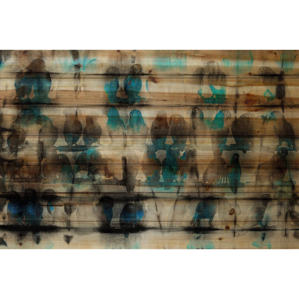 Handmade Natural Pine Wood Art K634787