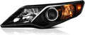 Black Projector Headlight Assembly Driver Side A3213
