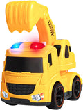 Construction Truck Toys with Lights and Sounds G54241