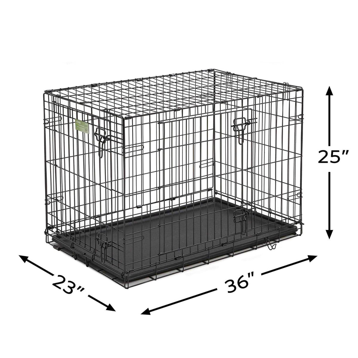 Double Door Dog Crate J8635
