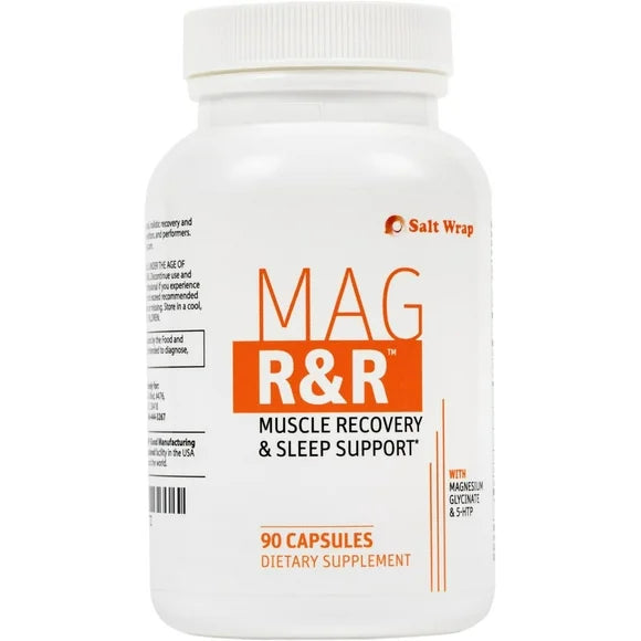 Magnesium Glycinate Muscle Relaxation Supplement 90 Capsules M960