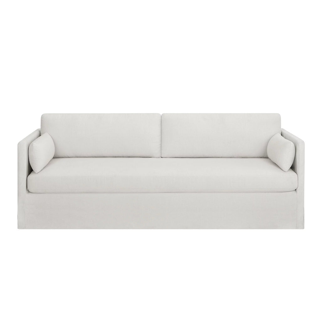 Cream Slipcover Sofa N440101