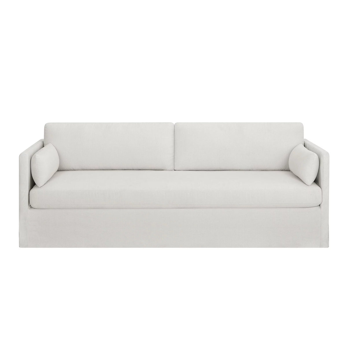 Cream Slipcover Sofa N440101