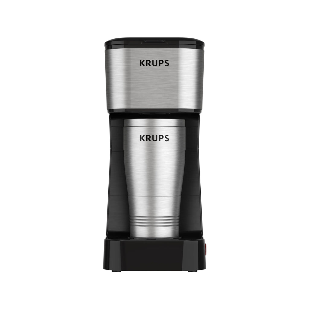 Single-Serve Coffee Maker with Stainless Steel Travel Mug J749