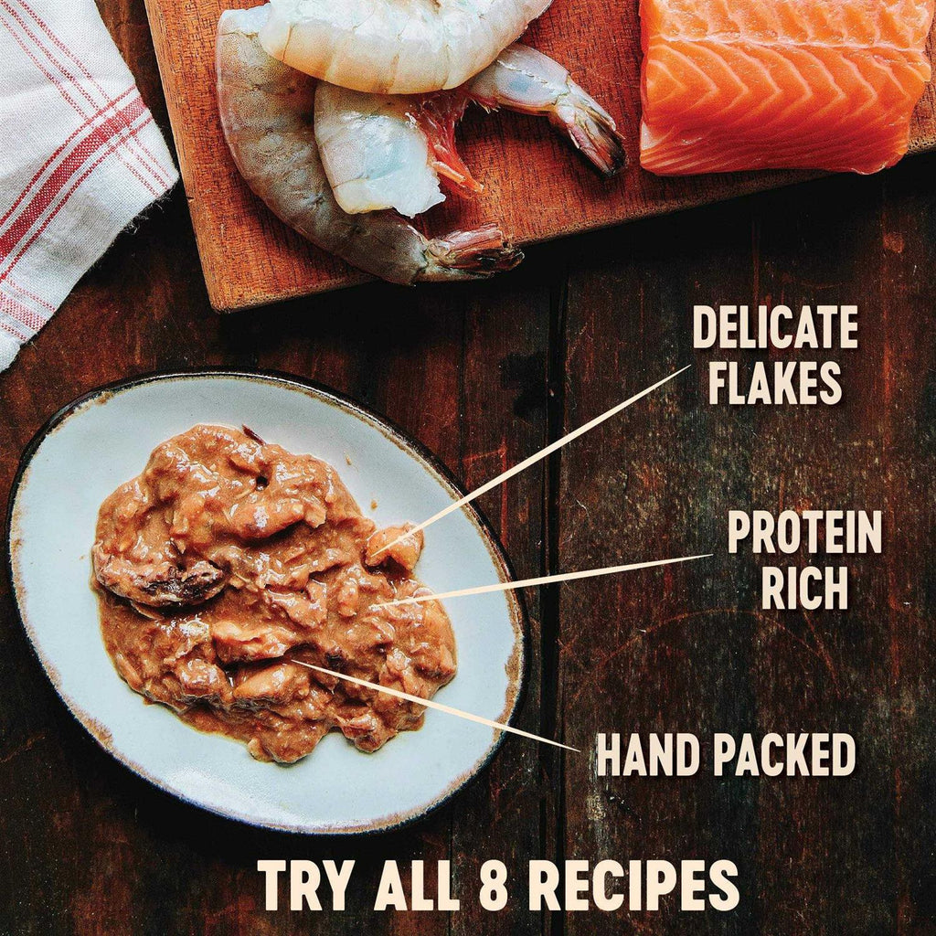 Grain Free Flaked Skipjack Tuna & Wild Salmon Canned Cat Food A31231