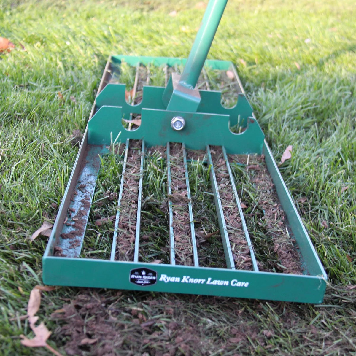 36 Inch Wide 72 Inch Handle Powder Coated Lawn Leveler Rake P968