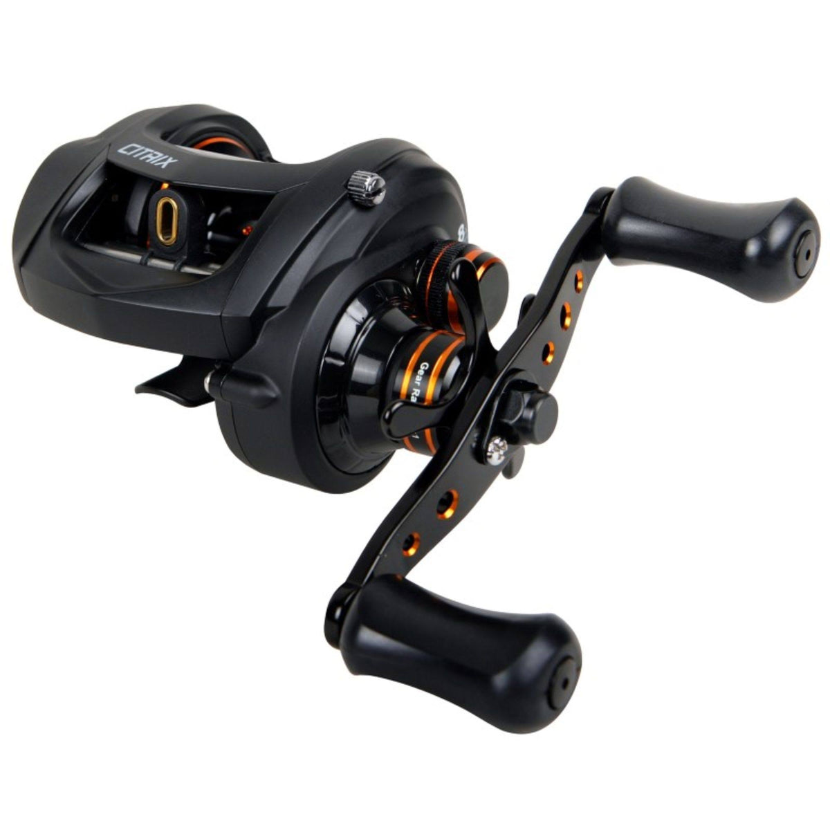 Black and Orange Baitcast Reel E78411