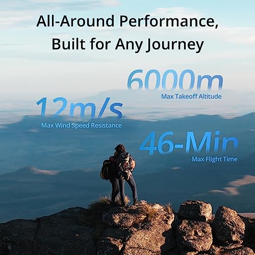 Drone with Dual Primary Cameras, 46-Min Max Flight Time, 48MP Photos I763
