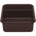 Dark Brown 2 Compartments Bus Box W187274