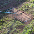 36 Inch Wide 72 Inch Handle Powder Coated Lawn Leveler Rake P968