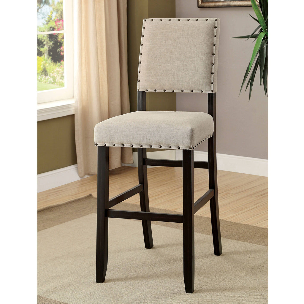 Black Bar Chairs Set of 2 Q796
