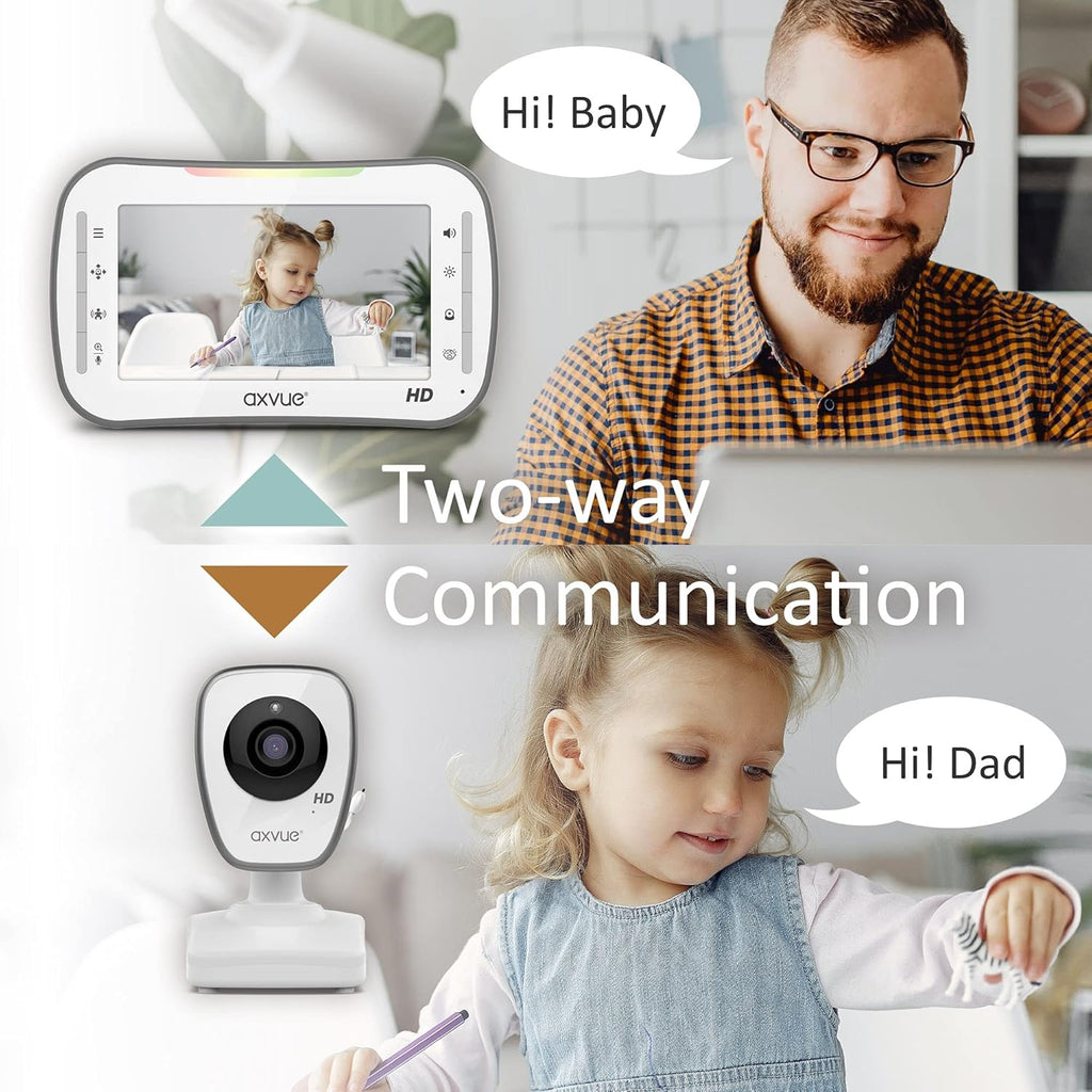 Video Baby Monitor with 2 HD Cams L899