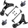 Front Suspension Kit Lower Control Arms Assembly 6pc Set K651