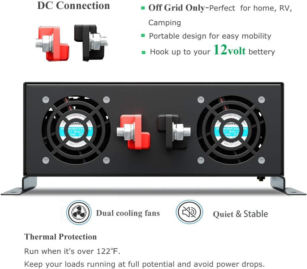 Pure Sine Wave 3500W Power Inverter K846530