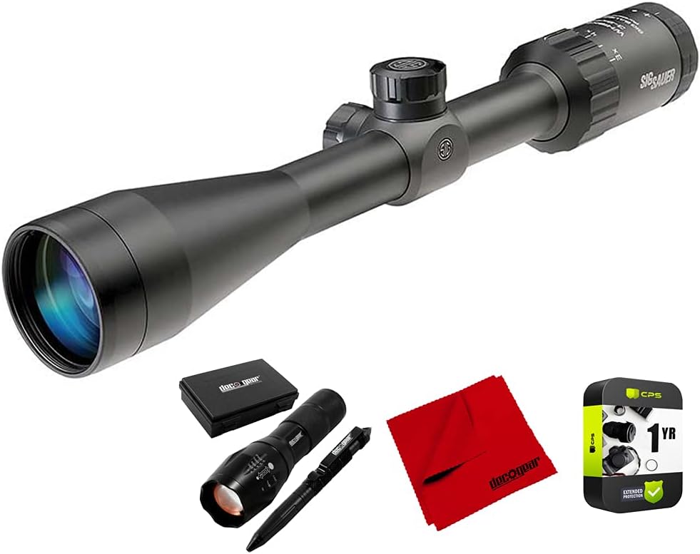 3-9x40mm Riflescope with Tactical Flashlight and Pen Set K20989