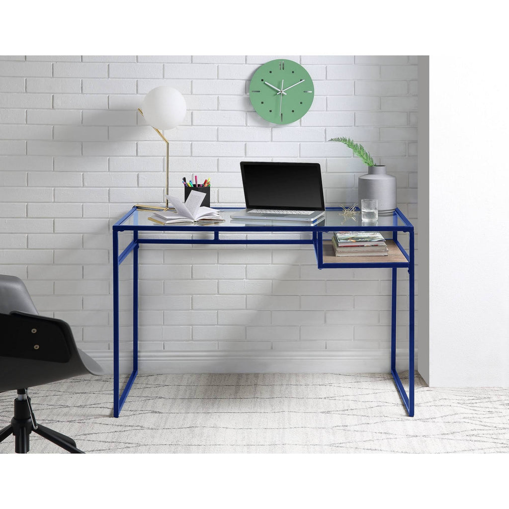 Blue Glass Desk W967