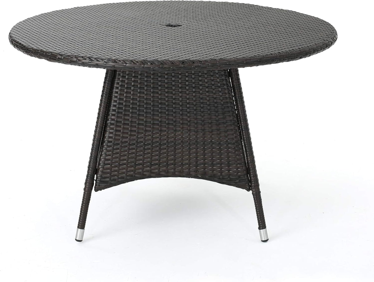 Multibrown Round Dining Table Q771360