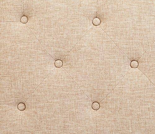 Rectangular Fabric Storage Ottoman V77276