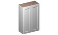 White 2 Doors 2 Shelves Wall Cabinet H782864