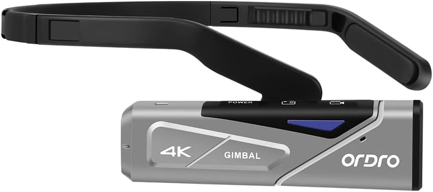 4K Camcorder 60FPS Hands-Free Head Mounted Camera G917643