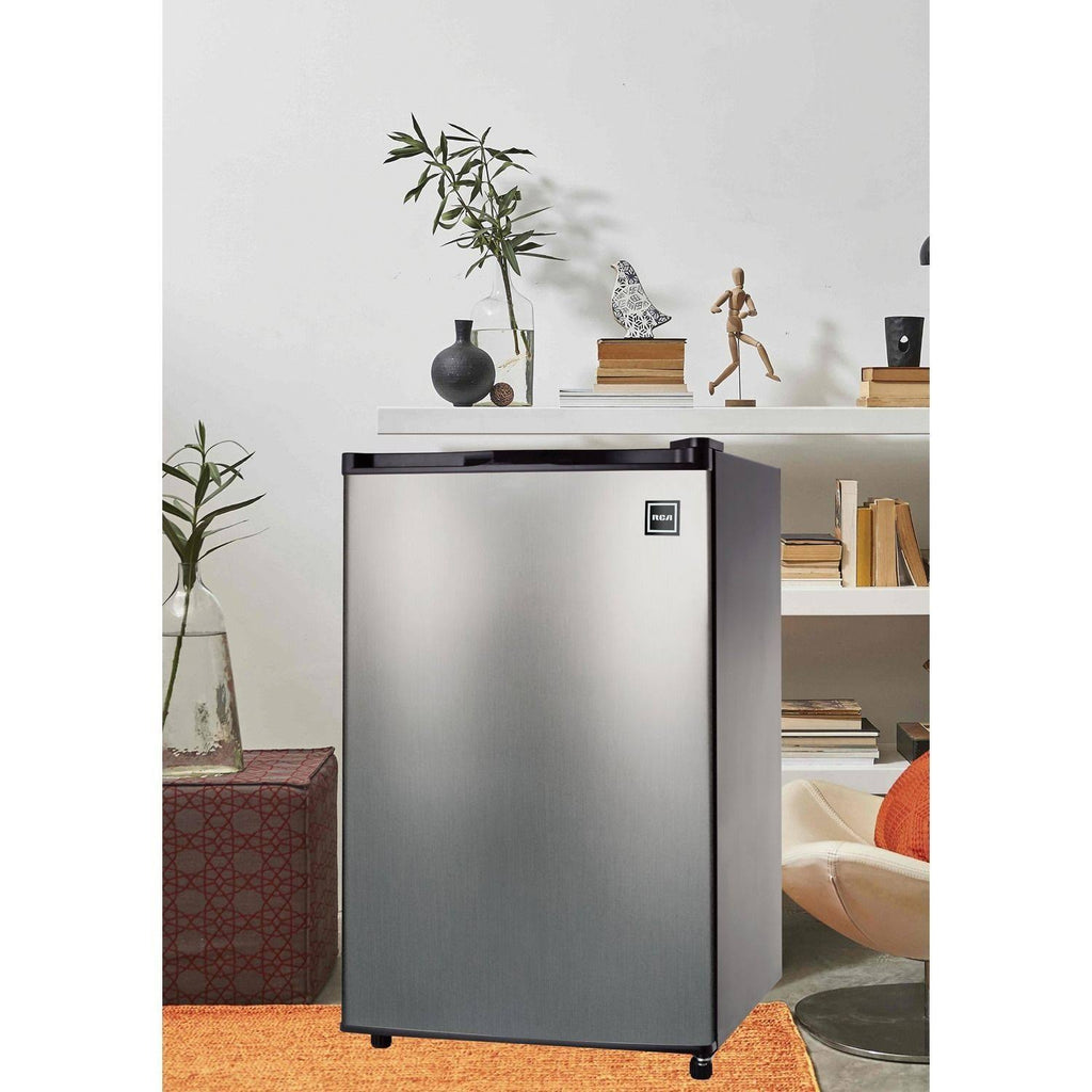 4.5 Cu. ft. Mini Fridge Stainless Steel A194