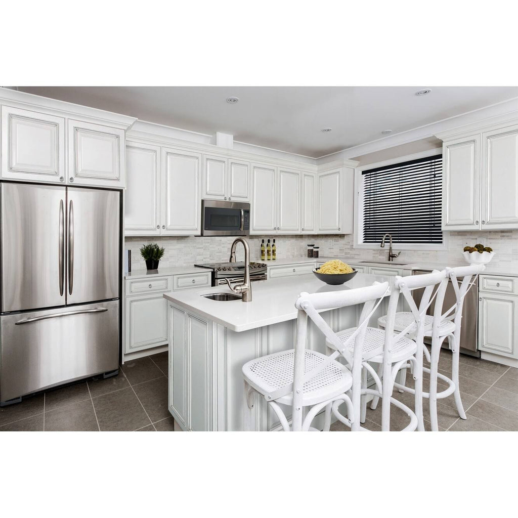 White 18 inch Wide x 42 inch High Single Door Wall Cabinet D884093