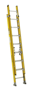 16 Ft Fiberglass Extension Ladder 375lb D97329