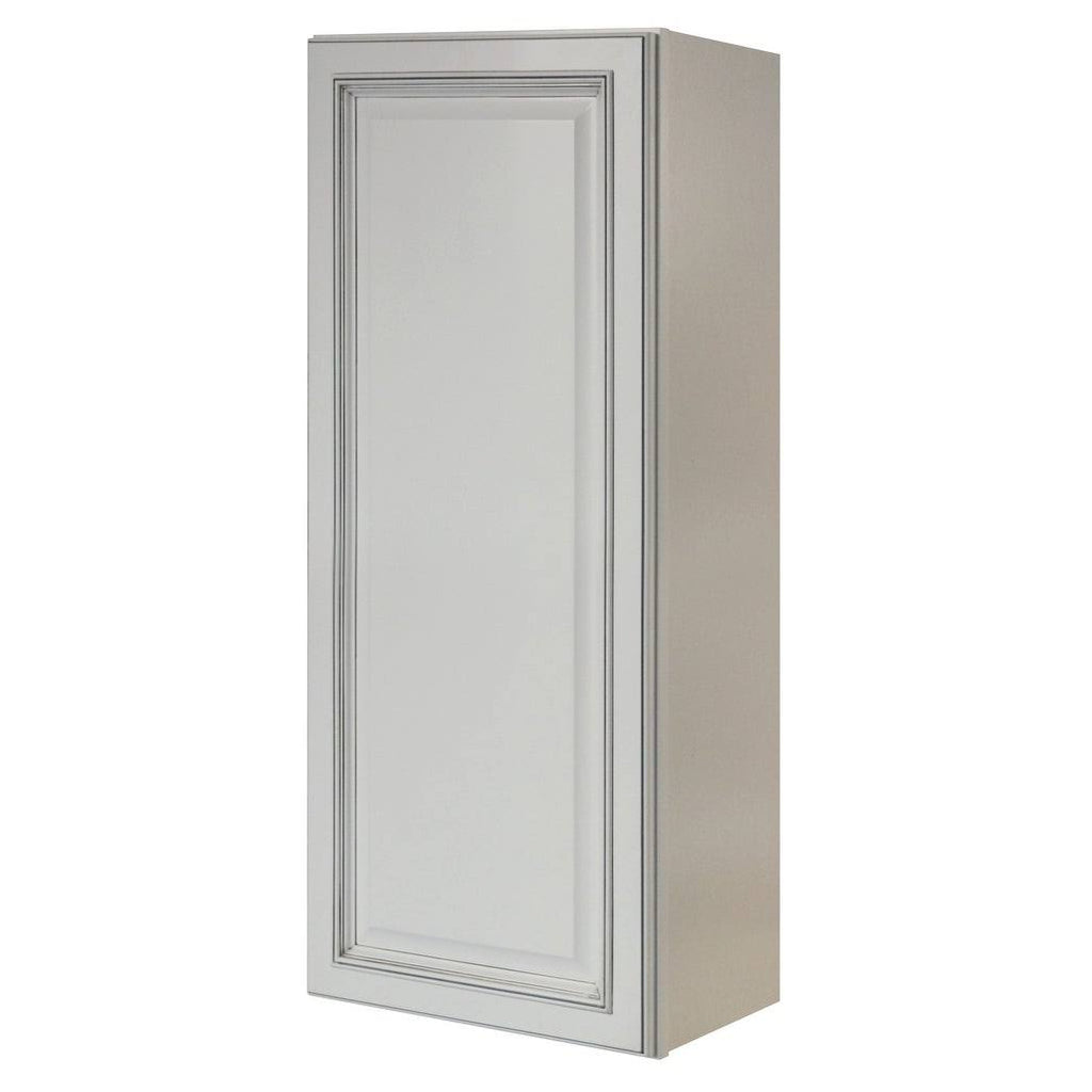 White 18 inch Wide x 42 inch High Single Door Wall Cabinet D884093