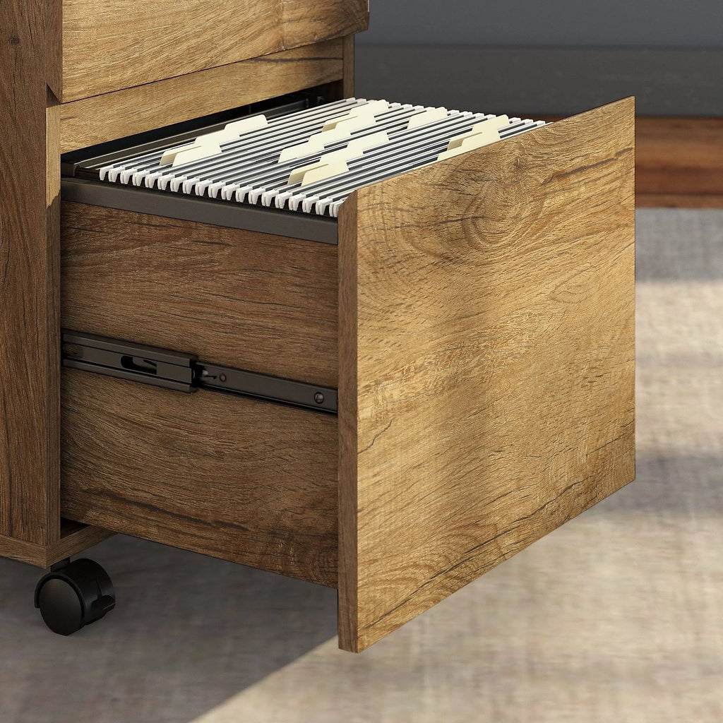 2 Drawer Mobile File Cabinet B740