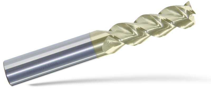 3/4 in Carbide Corner Radius End Mill Y10321