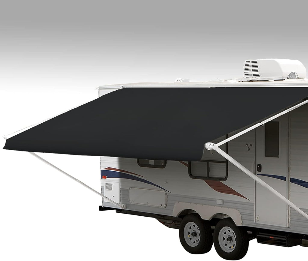 Weatherproof Vinyl RV Awning Fabric Replacement 16' S3941