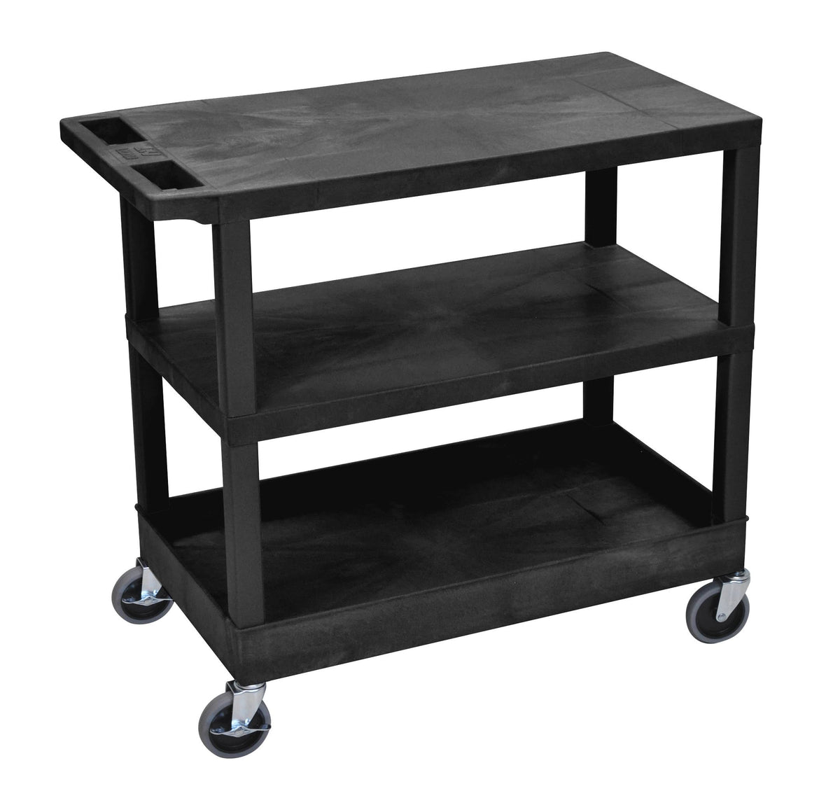 Black Cart with Shelves N40461