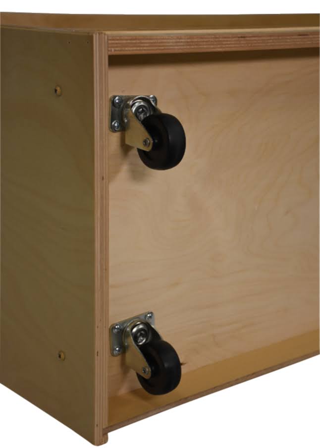 14 Compartment Cubby with Casters K47035