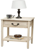 Acacia Wood Accent Table V276155