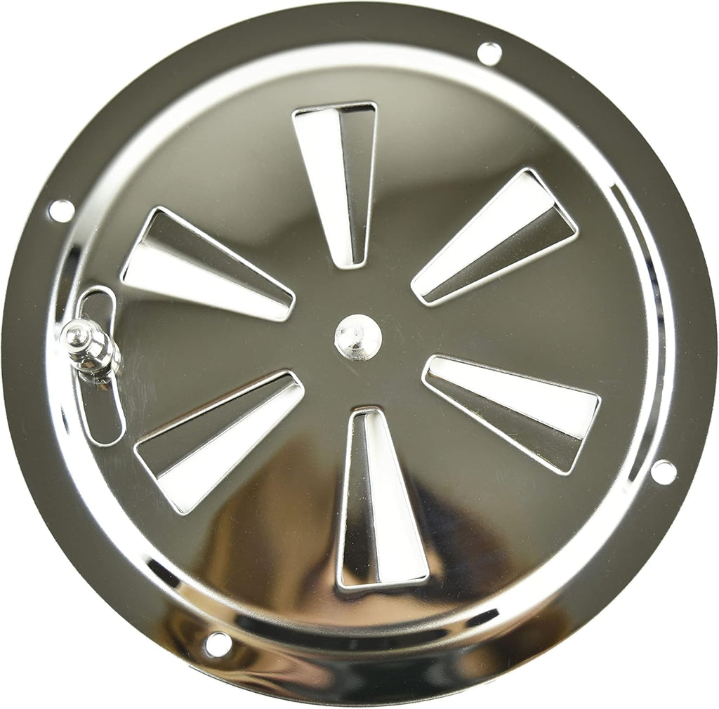 Stainless Steel 6 Round Louver Vent Cover Q184907
