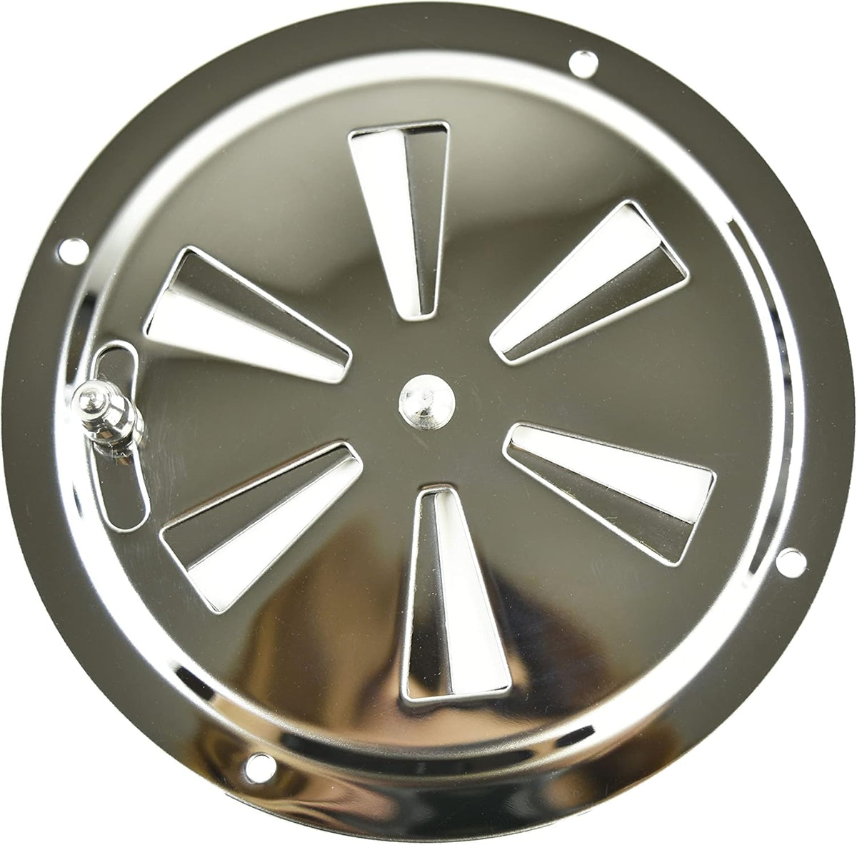 Stainless Steel 6 Round Louver Vent Cover Q184907