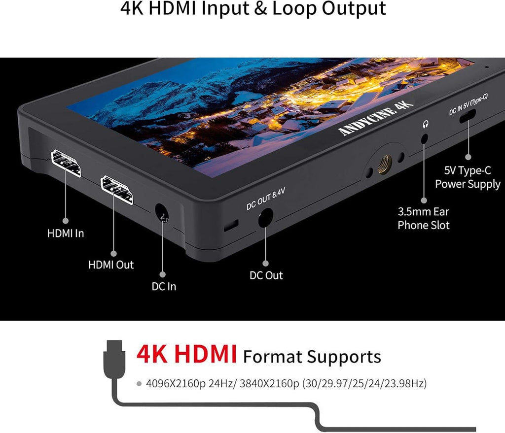 5.5 Inch Touch Screen FHD Camera Field Monitor D23566