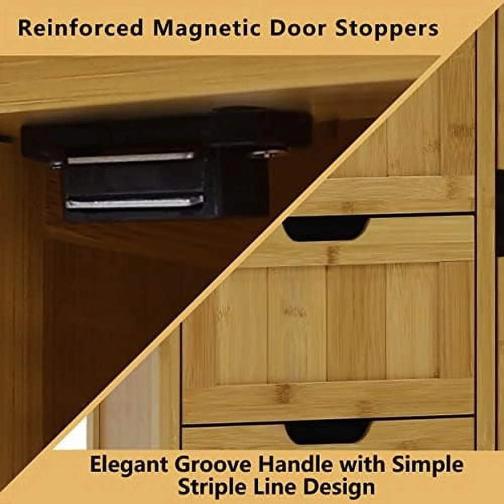 4 Drawer Freestanding Bathroom Cabinet K811722