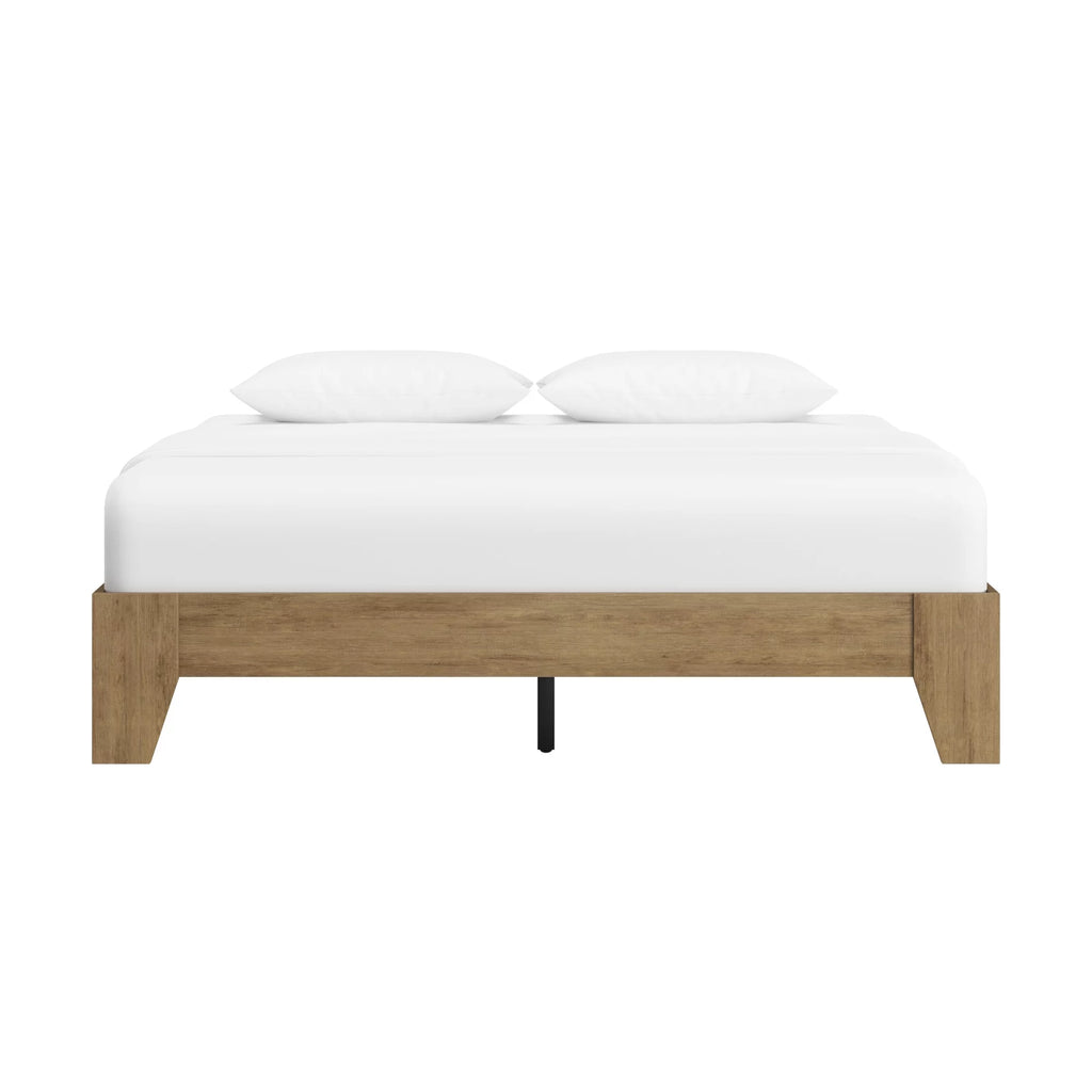 Queen Wood Platform Bed S830937