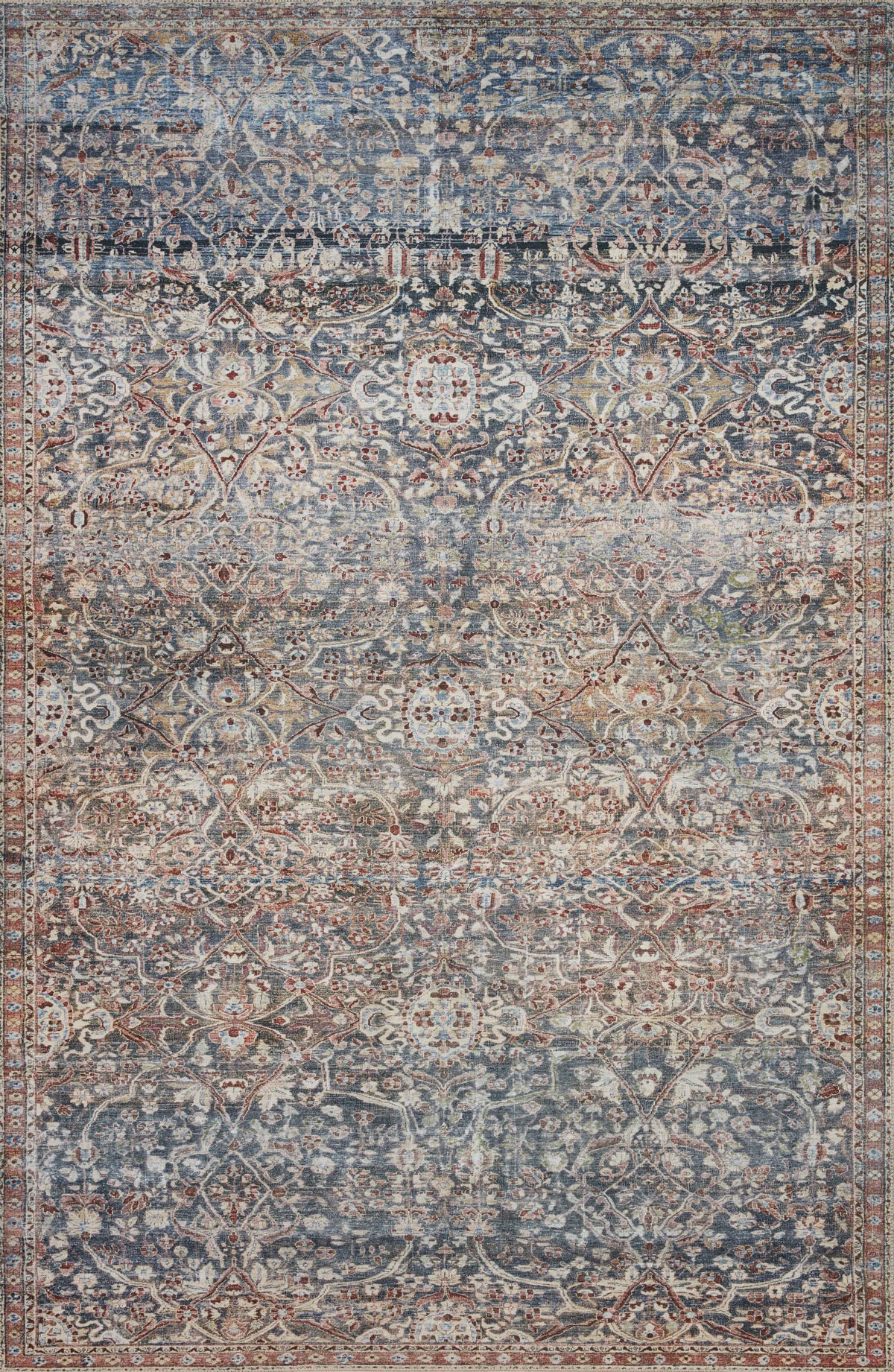 Denim Spice Rug 2.5' x 7'6 K6390