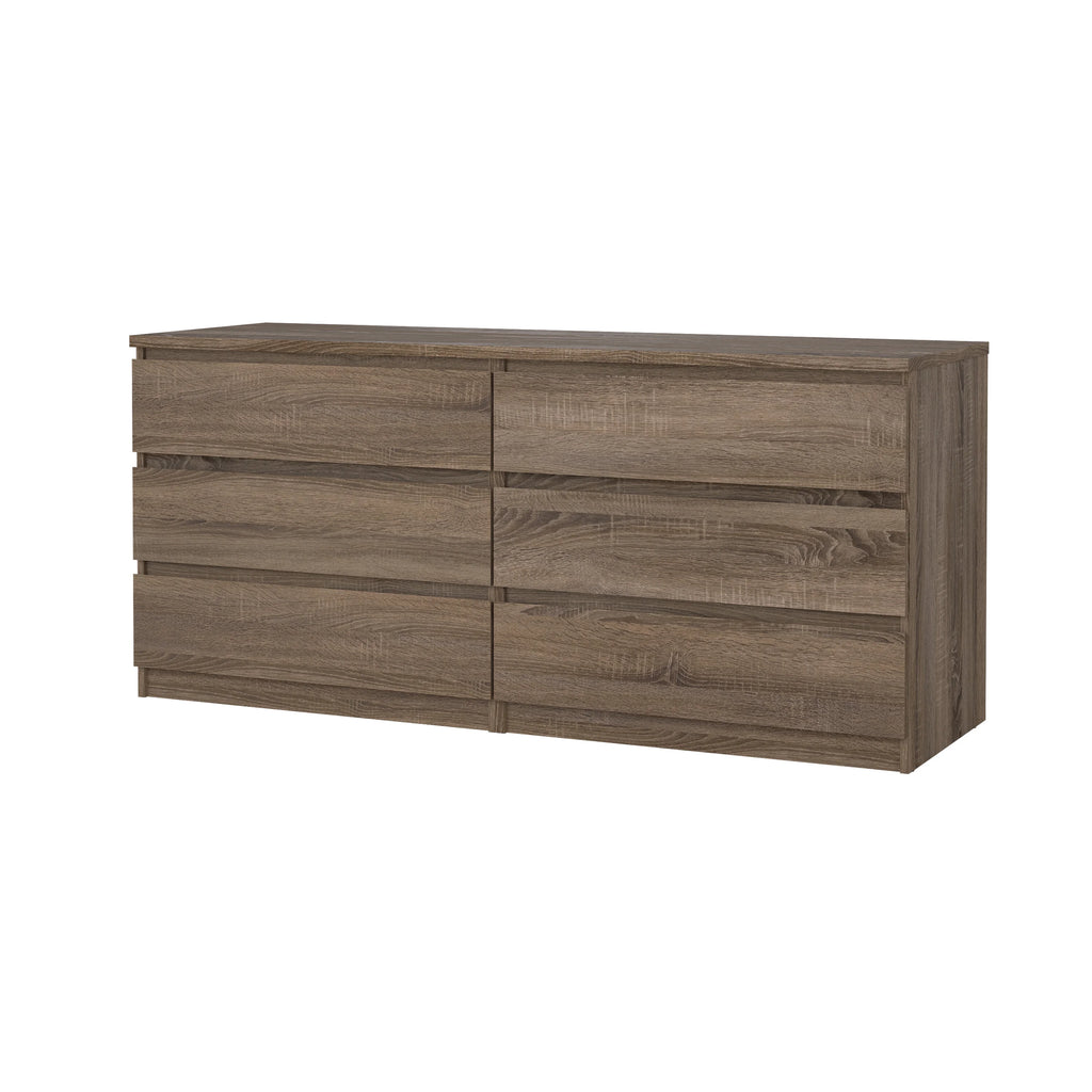 6 Drawer Double Dresser P933