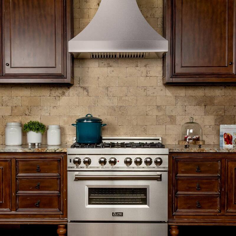 30 in. 500 CFM Stainless Steel Wall Mount Range Hood O8780