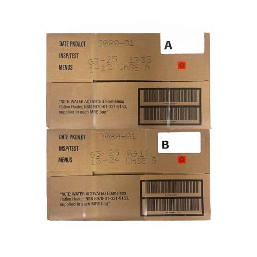 Meals Ready to Eat A and B Cases with Heater P555410